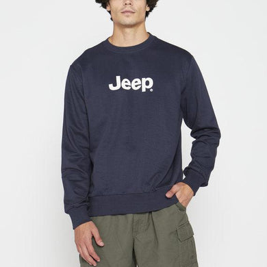 Jeep Crew Neck Fleece Sweater