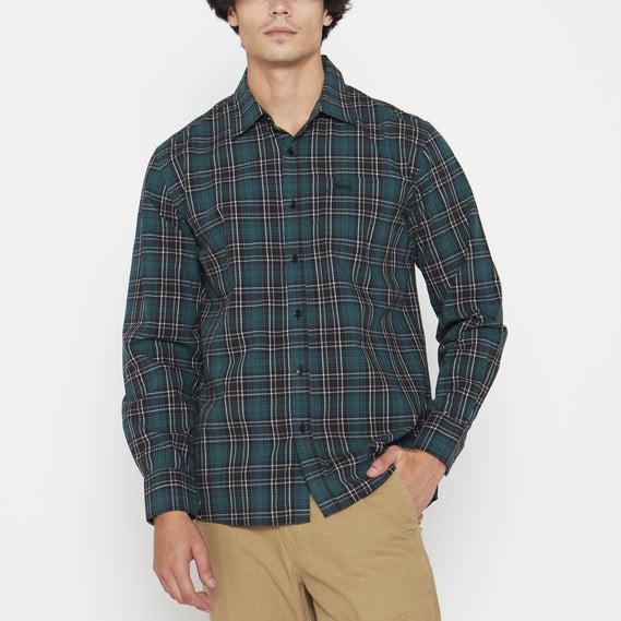 Jeep Long Sleeve Yarn Dyed Check Shirt