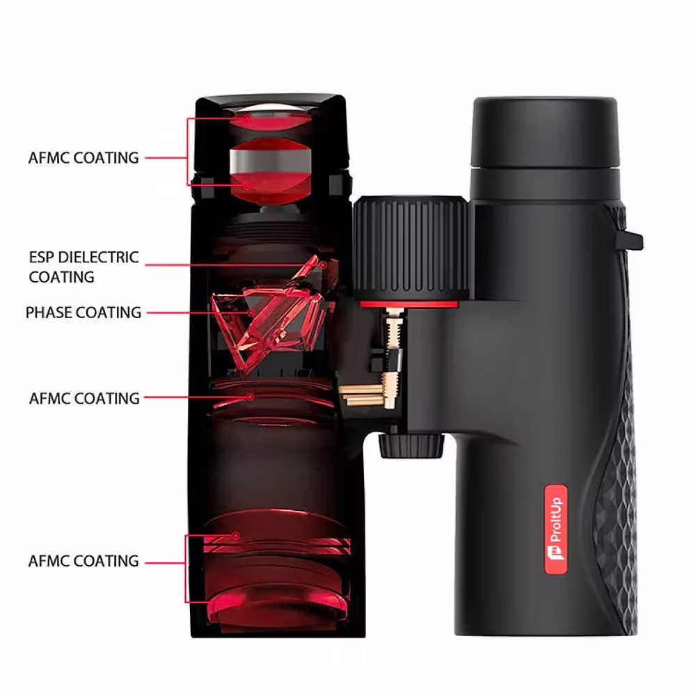 ProItUp Bushman 10Ć42 HD Binoculars