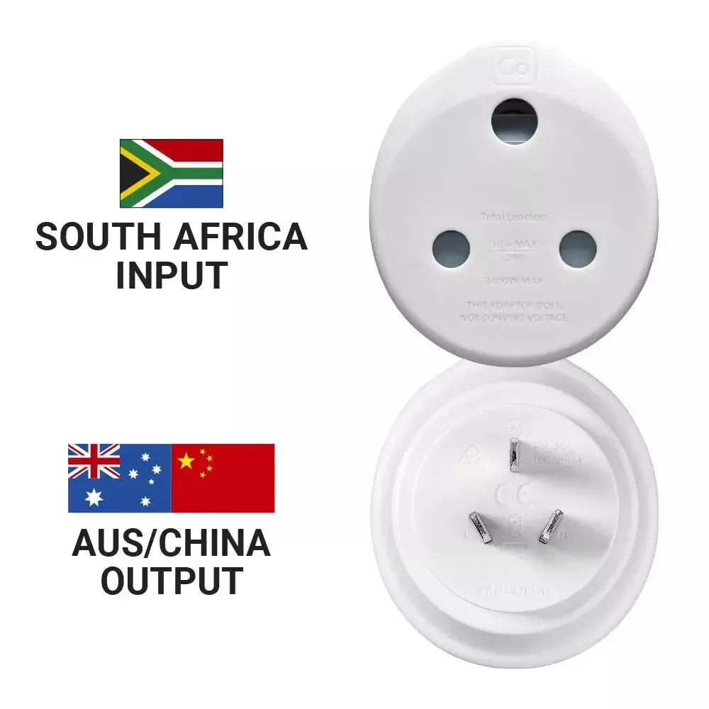 Go Travel SA-AUS/China Adaptor