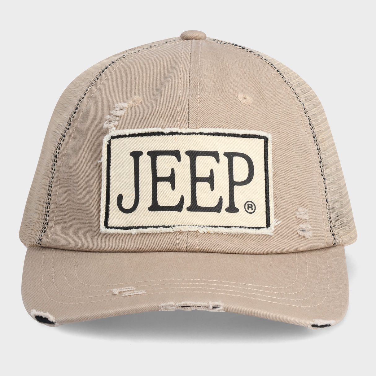 Jeep Distressed Trucker Cap