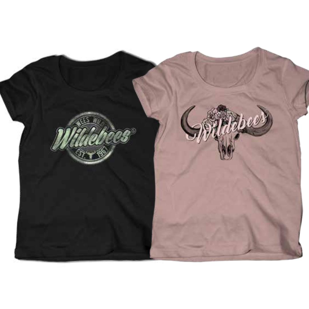 Wildebees Ladies 2-Pack T-shirts