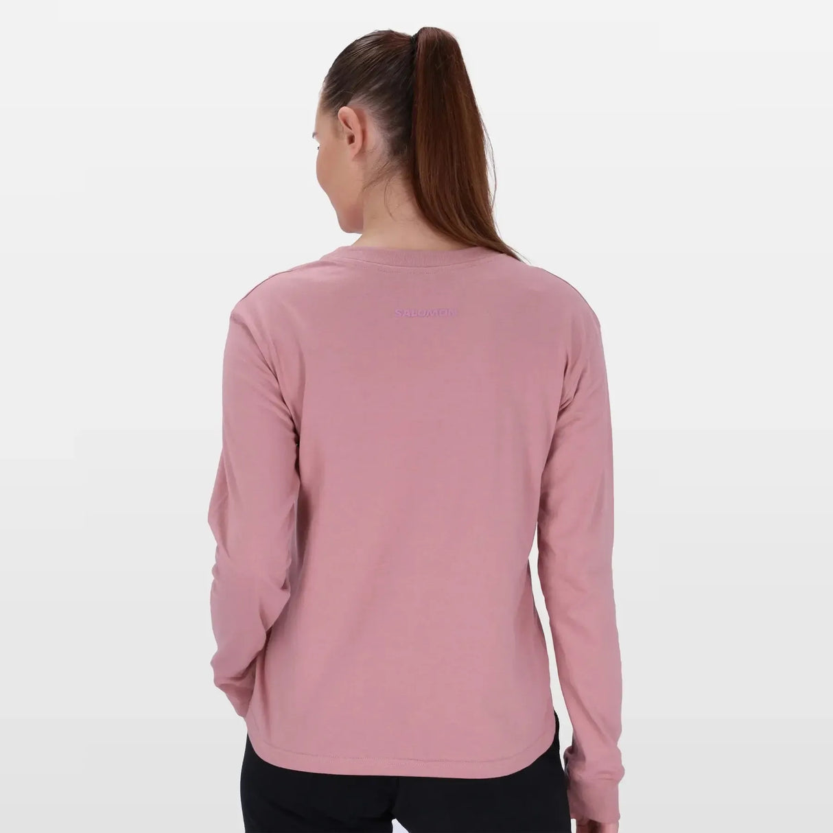 Salomon Ladies Long Sleeve Emblem T-shirt