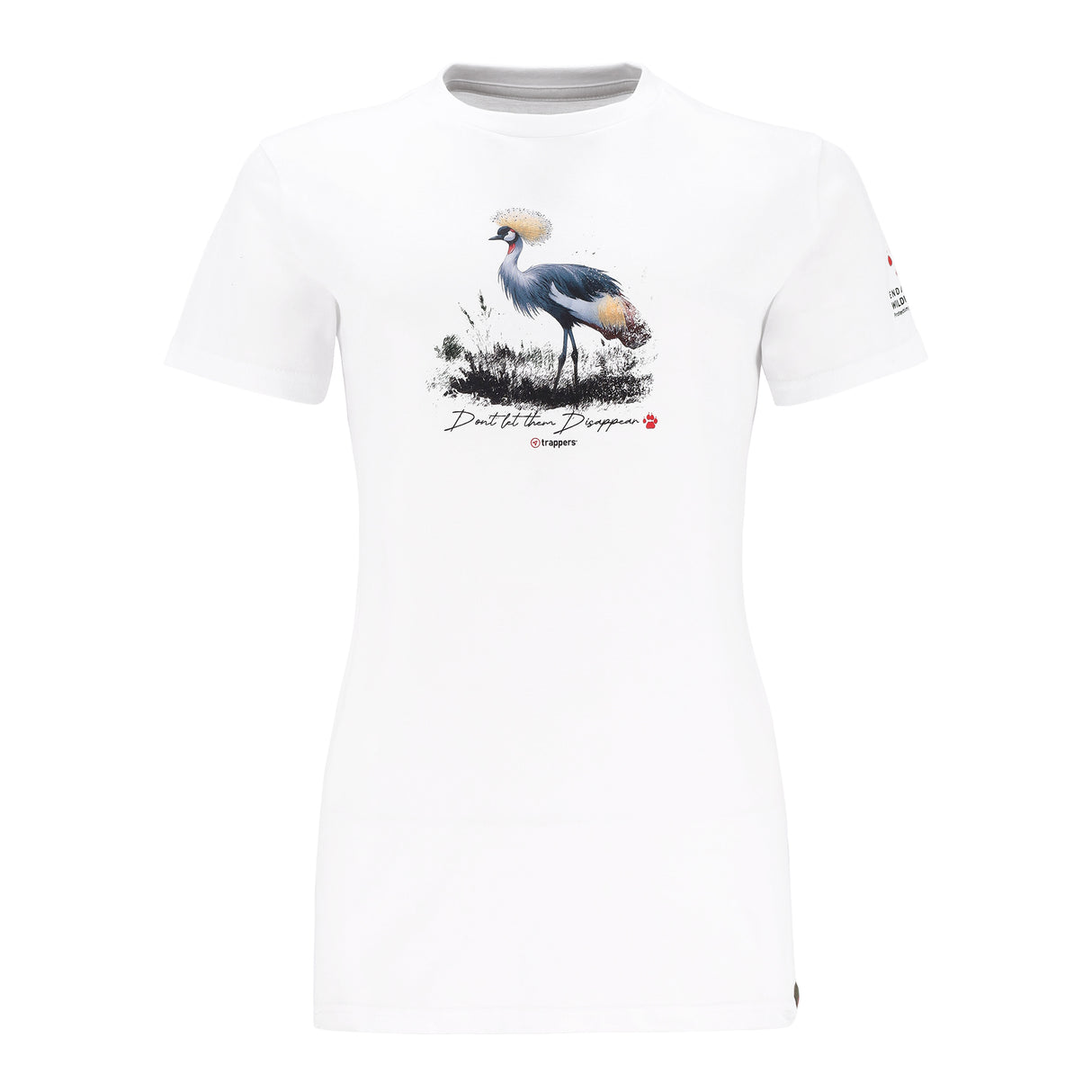 Trappers EWT Ladies Blue Crane T-shirt