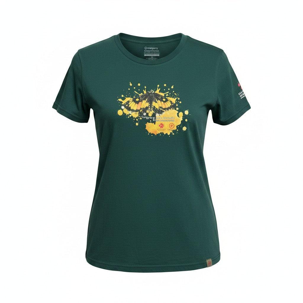 Trappers Ladies EWT Wolkberg Zulu Butterfly Print T-Shirt