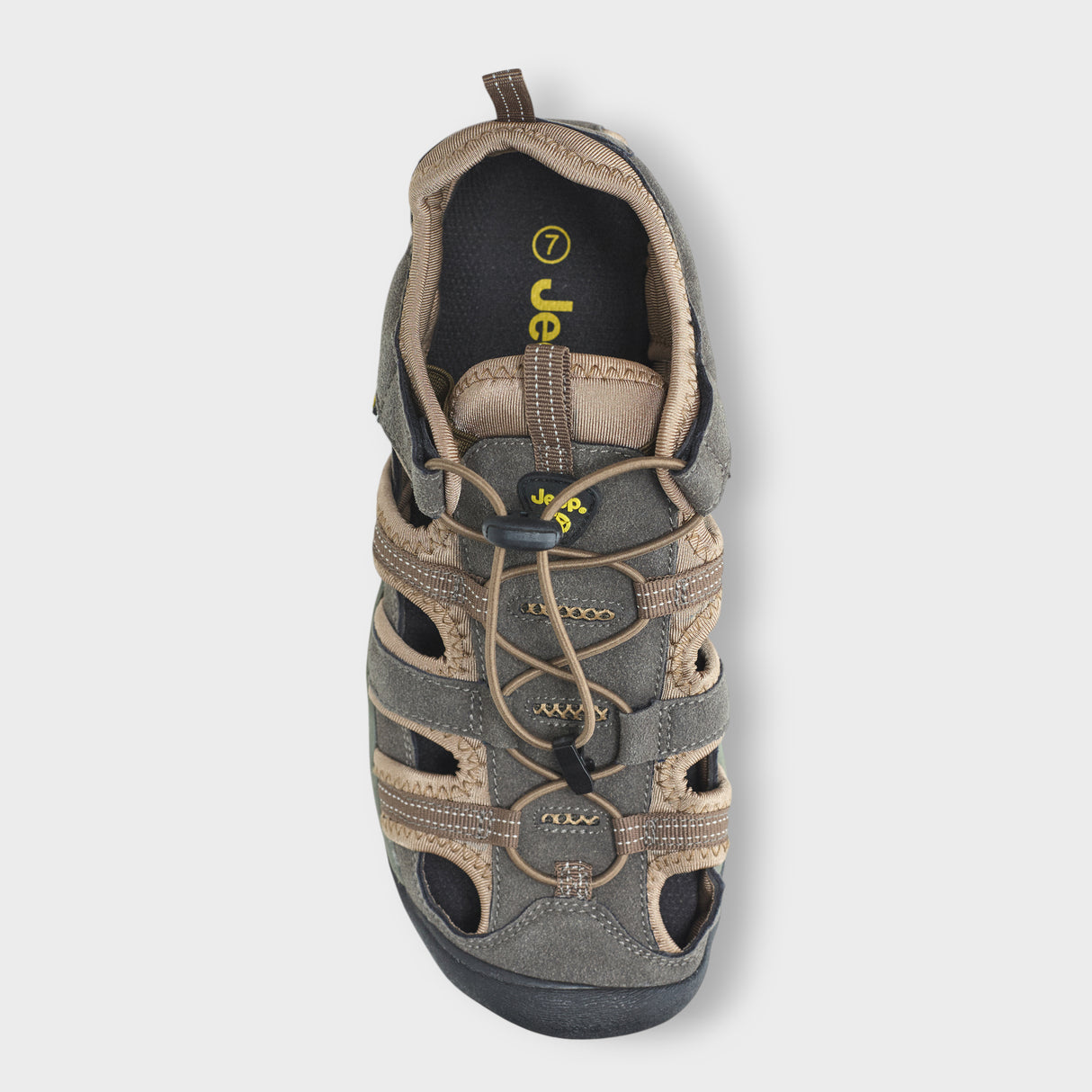 Jeep Adventure Closed Toe Sandal