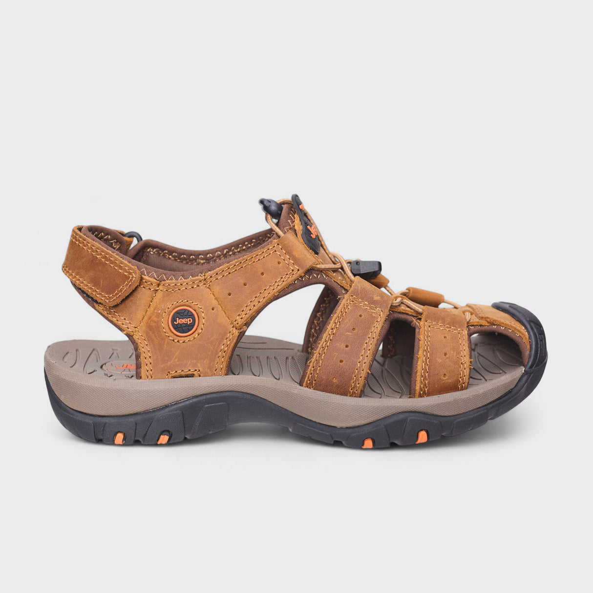 Jeep Trackhawk Closed Leather Sandal
