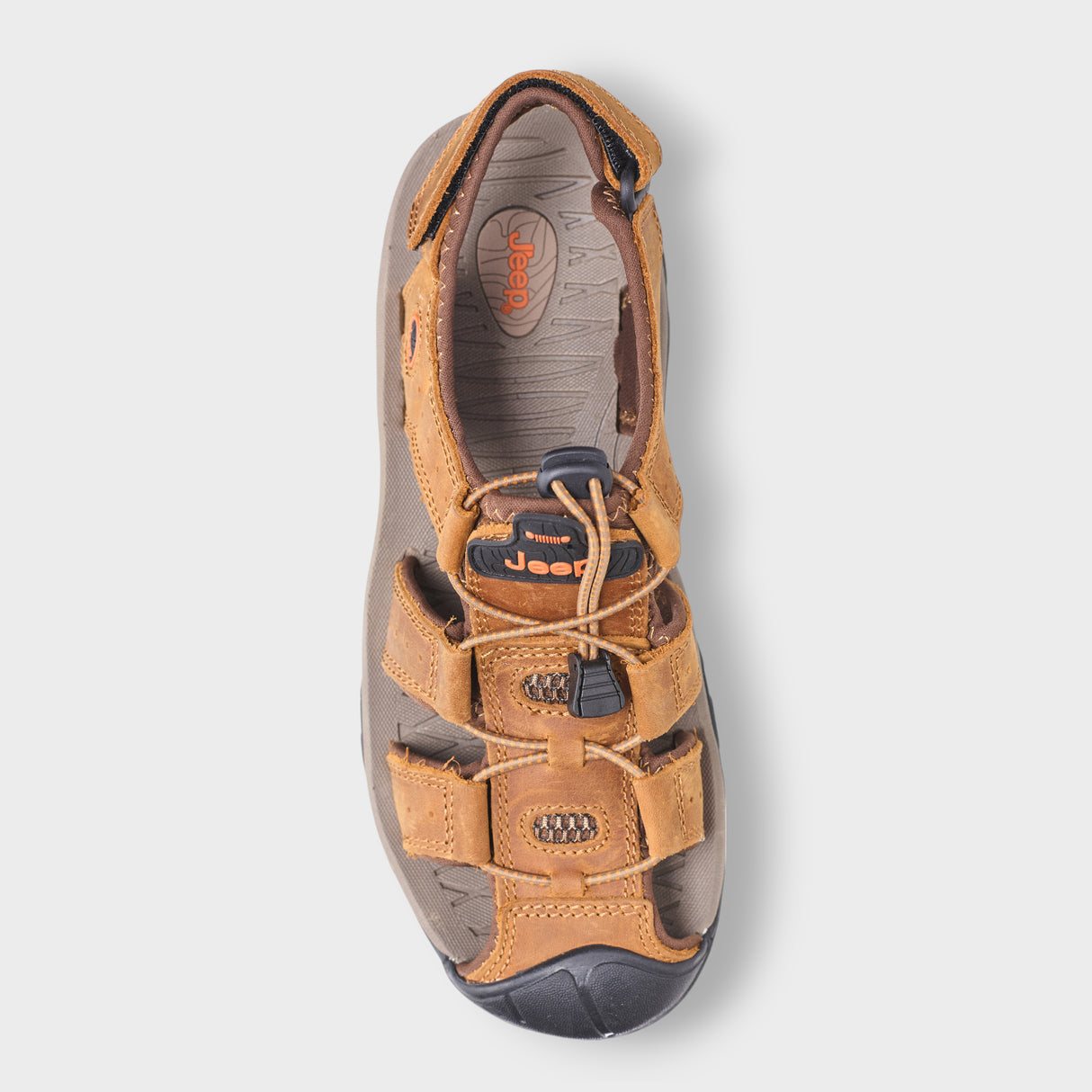 Jeep Trackhawk Closed Leather Sandal