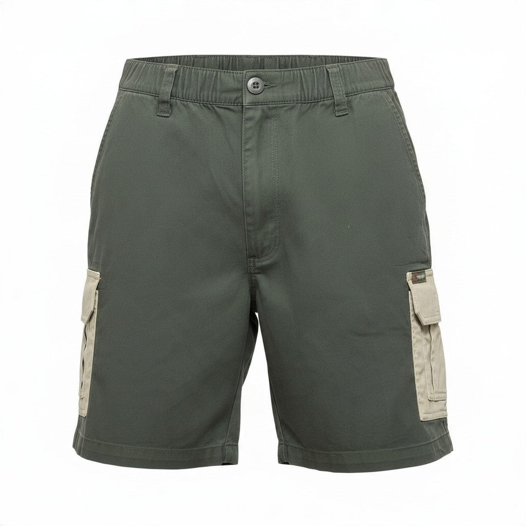 Trappers 2-Tone 14cm Cargo Stretch Elasticated Short