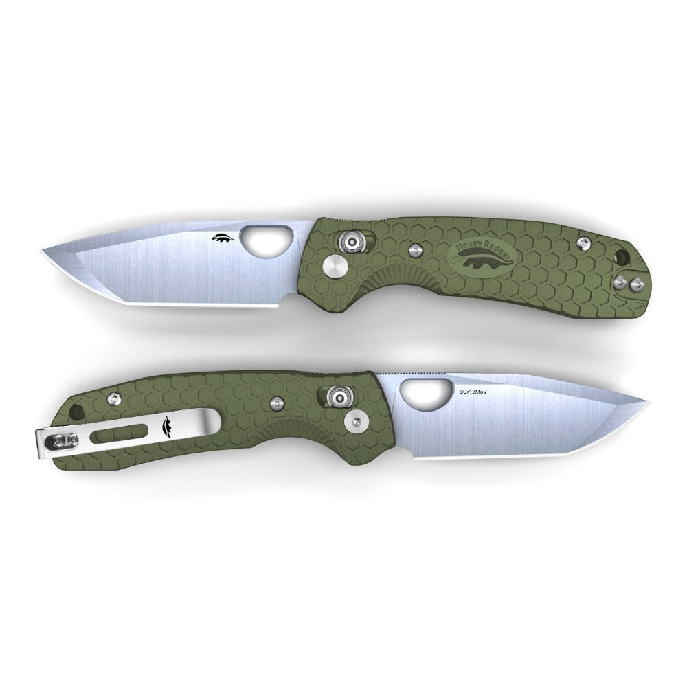 Honey Badger Cross-Bolt Tanto 8Cr13Mov - Med/Large