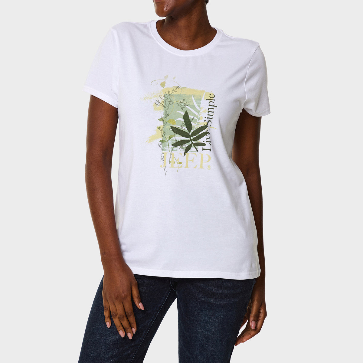 Jeep Ladies Live Simple T-Shirt