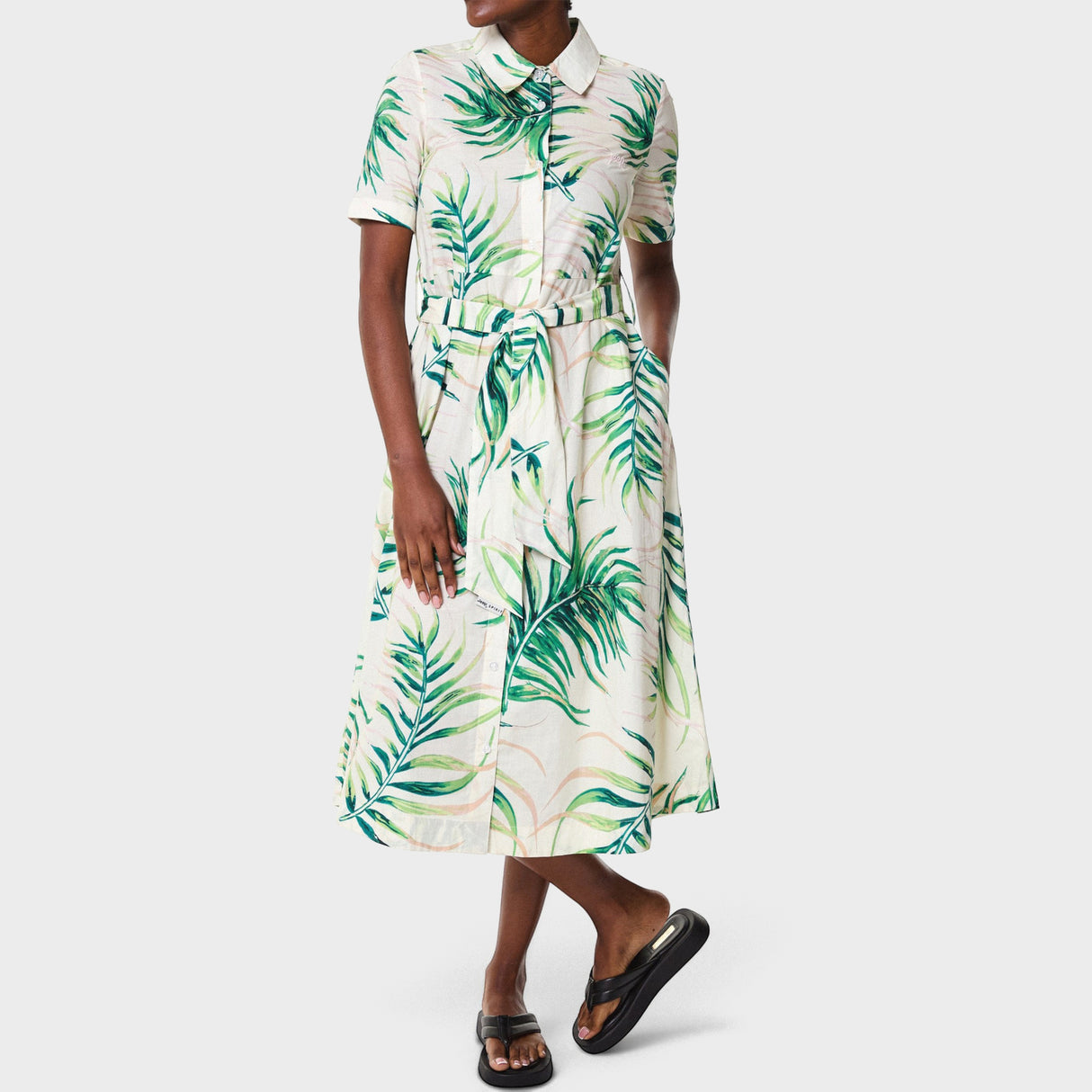 Jeep Ladies Voile Printed Dress