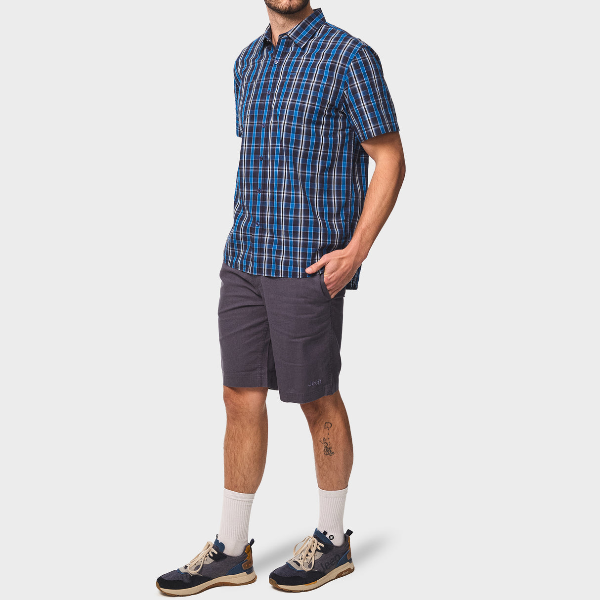 Jeep Yarn Dye Check Shirt
