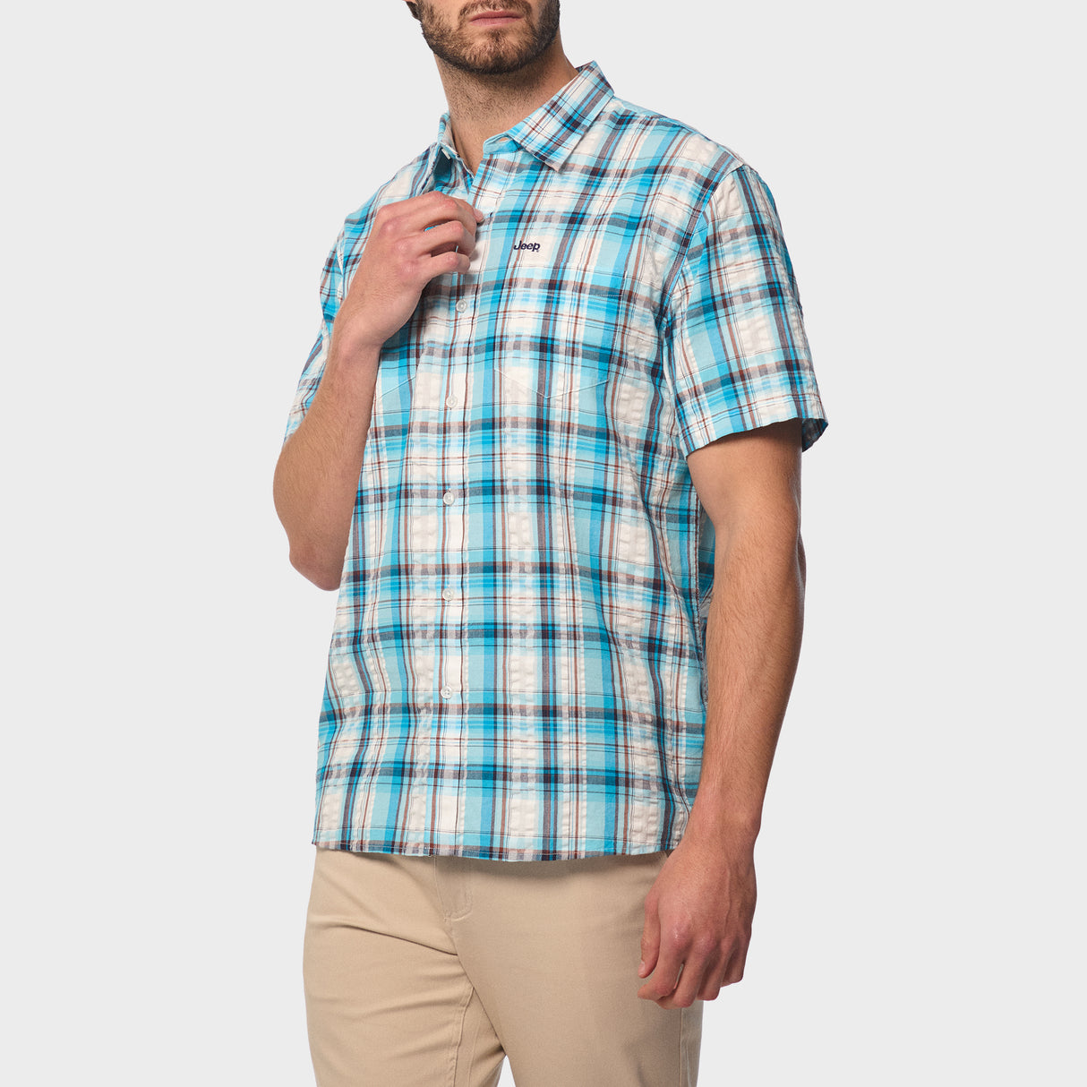 Jeep Yarn Dye Check Shirt