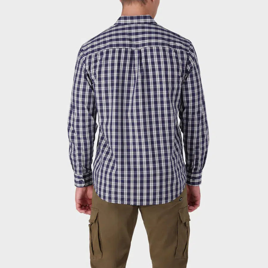 Jeep Long Sleeve Yarn Dyed Check Shirt