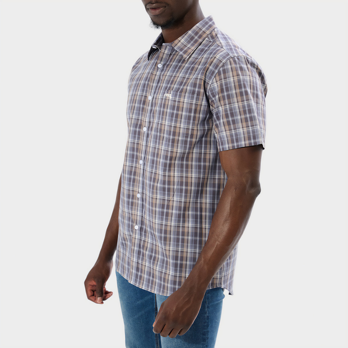 Jeep Yarn Dye Check Shirt