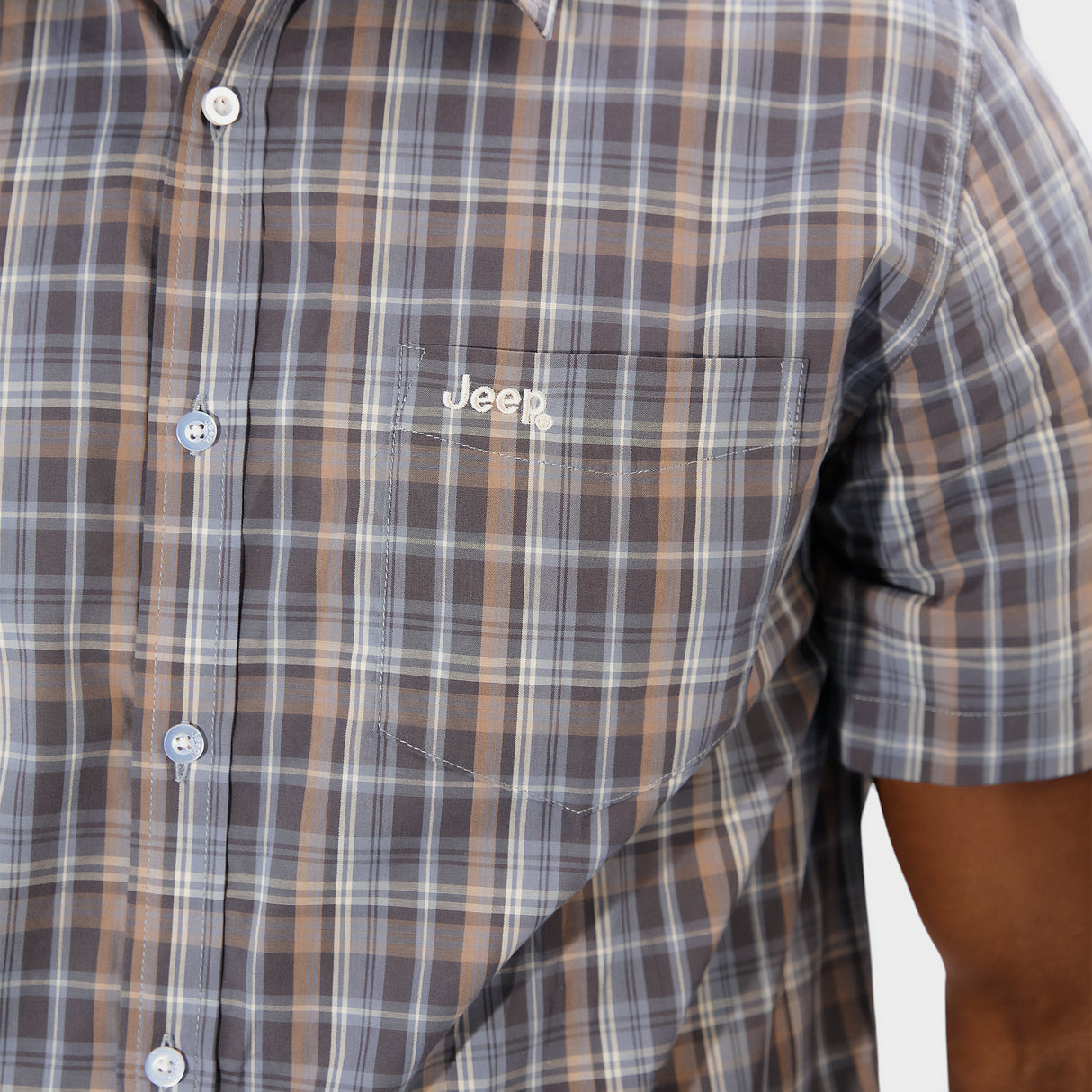 Jeep Yarn Dye Check Shirt