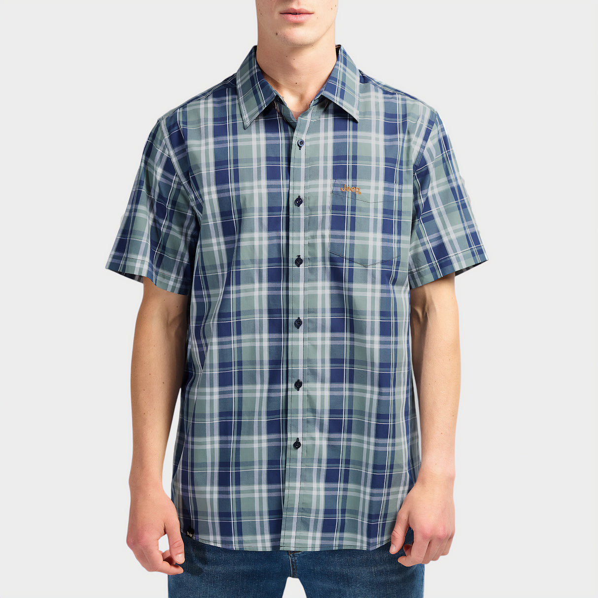 Jeep Yarn Dye Check Shirt