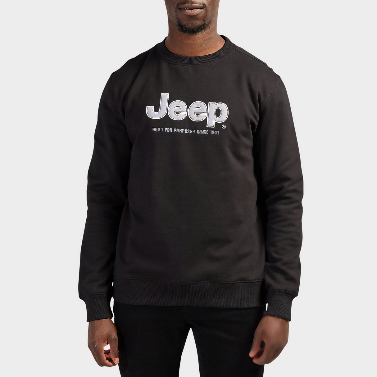 Jeep Core App Fleece Crew Neck Sweater