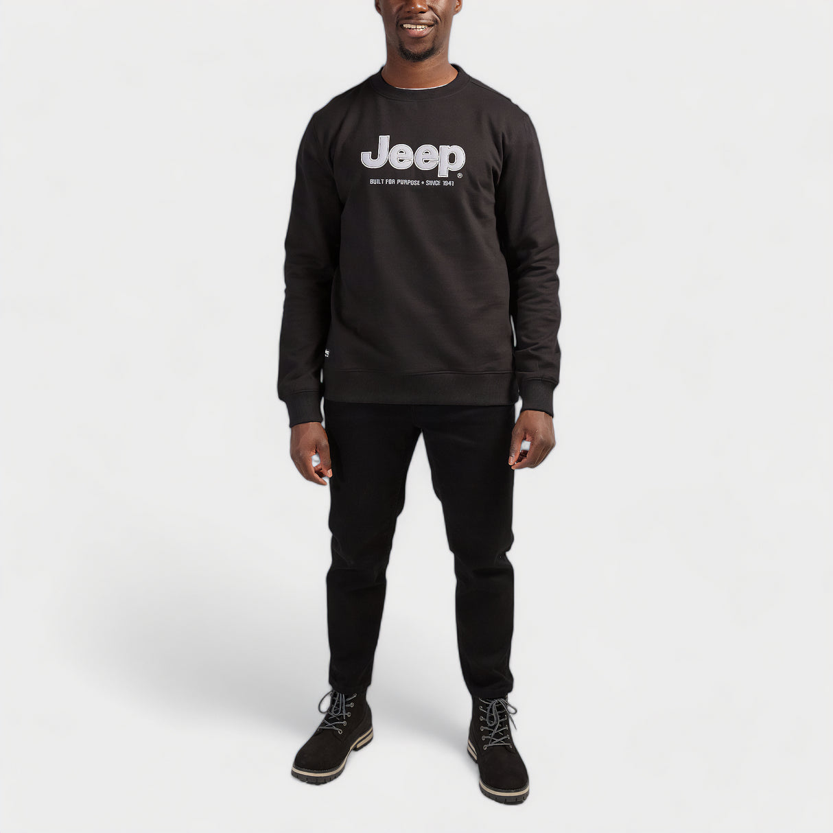Jeep Core App Fleece Crew Neck Sweater
