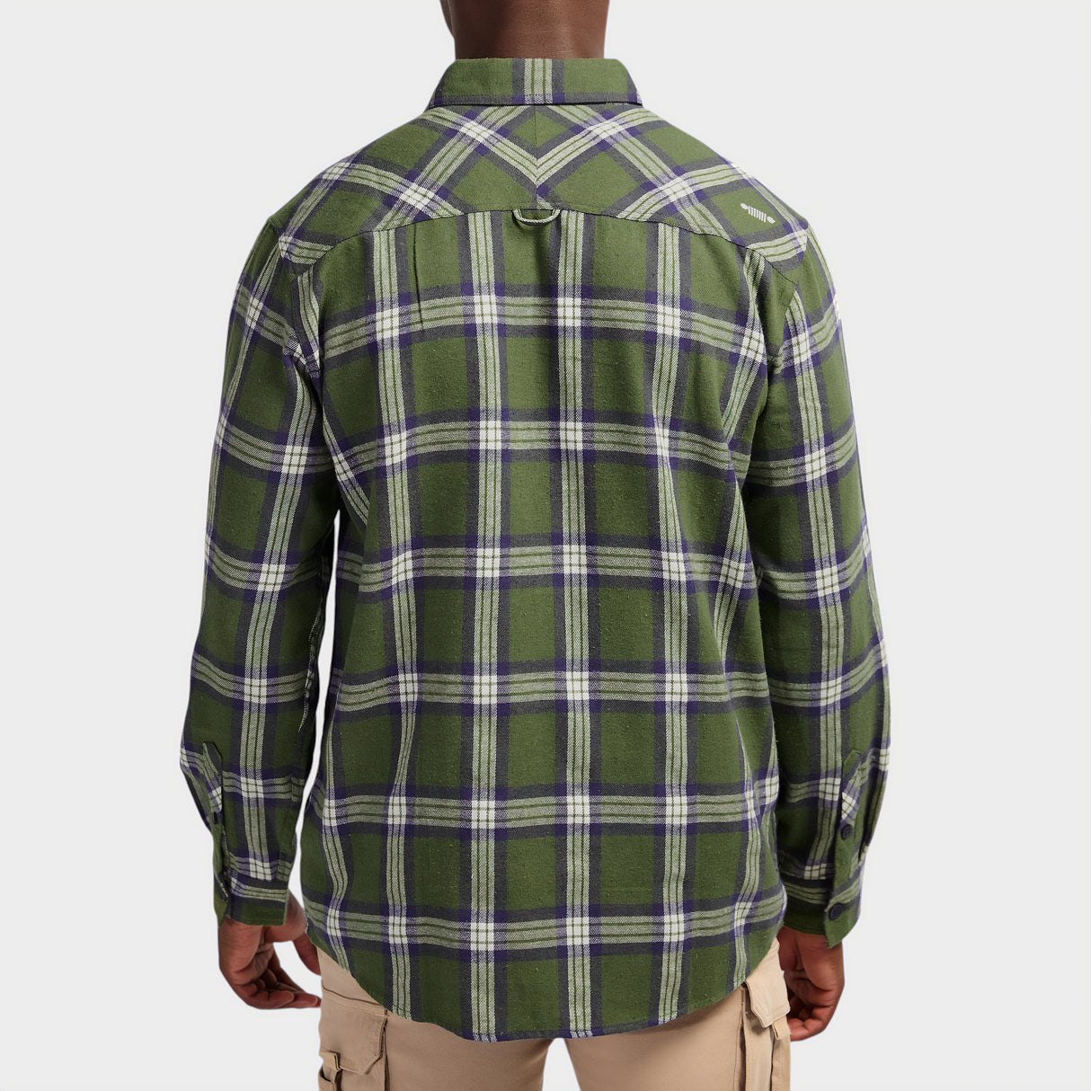 Jeep Long Sleeve Light Weight Flannel Shirt