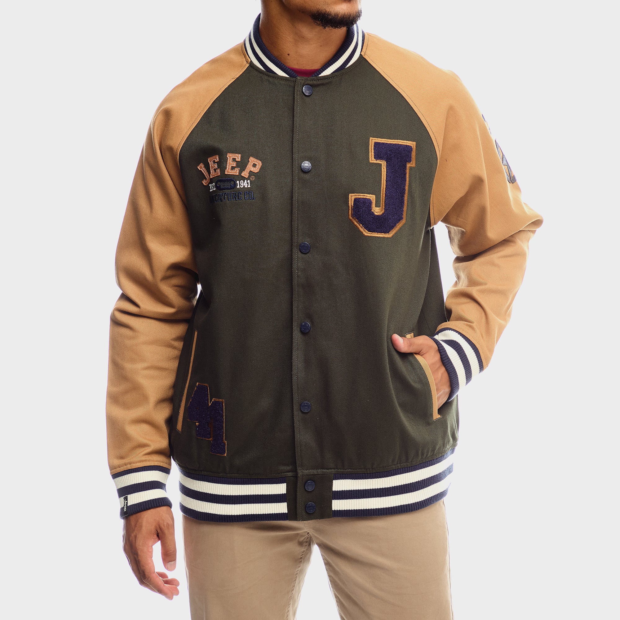 Jeep Varsity Jacket – Trappers