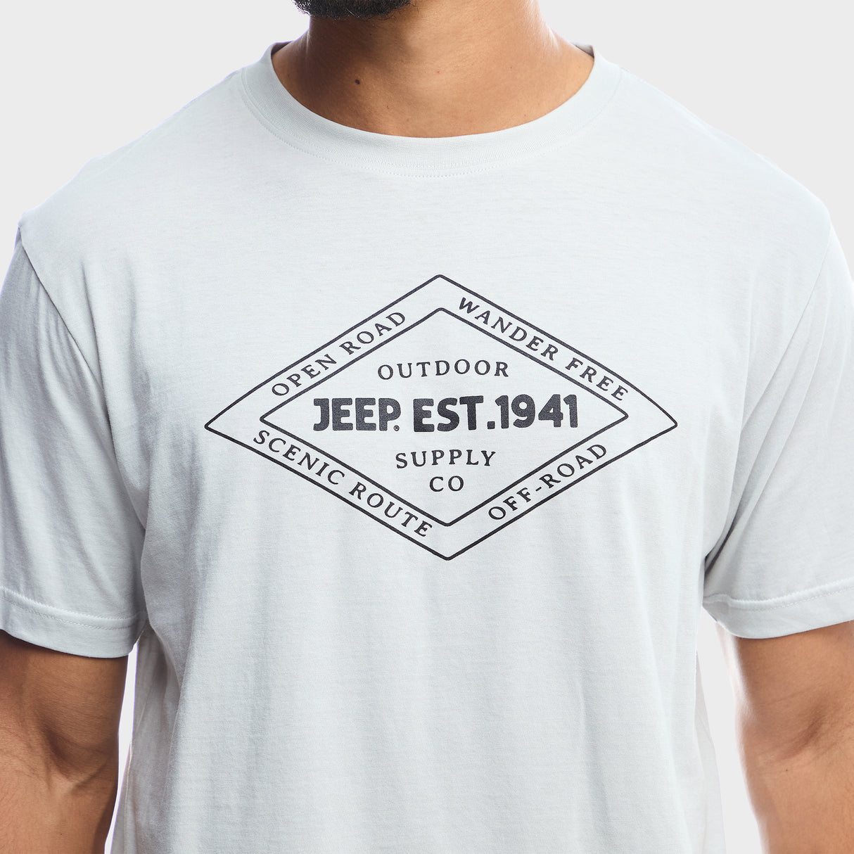 Jeep Fashion Print T-shirt