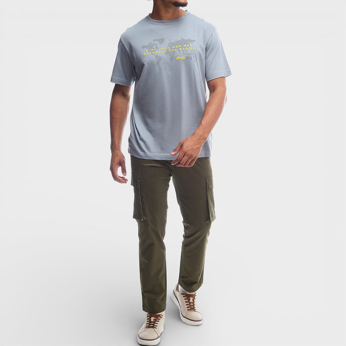 Jeep Fashion Print T-shirt
