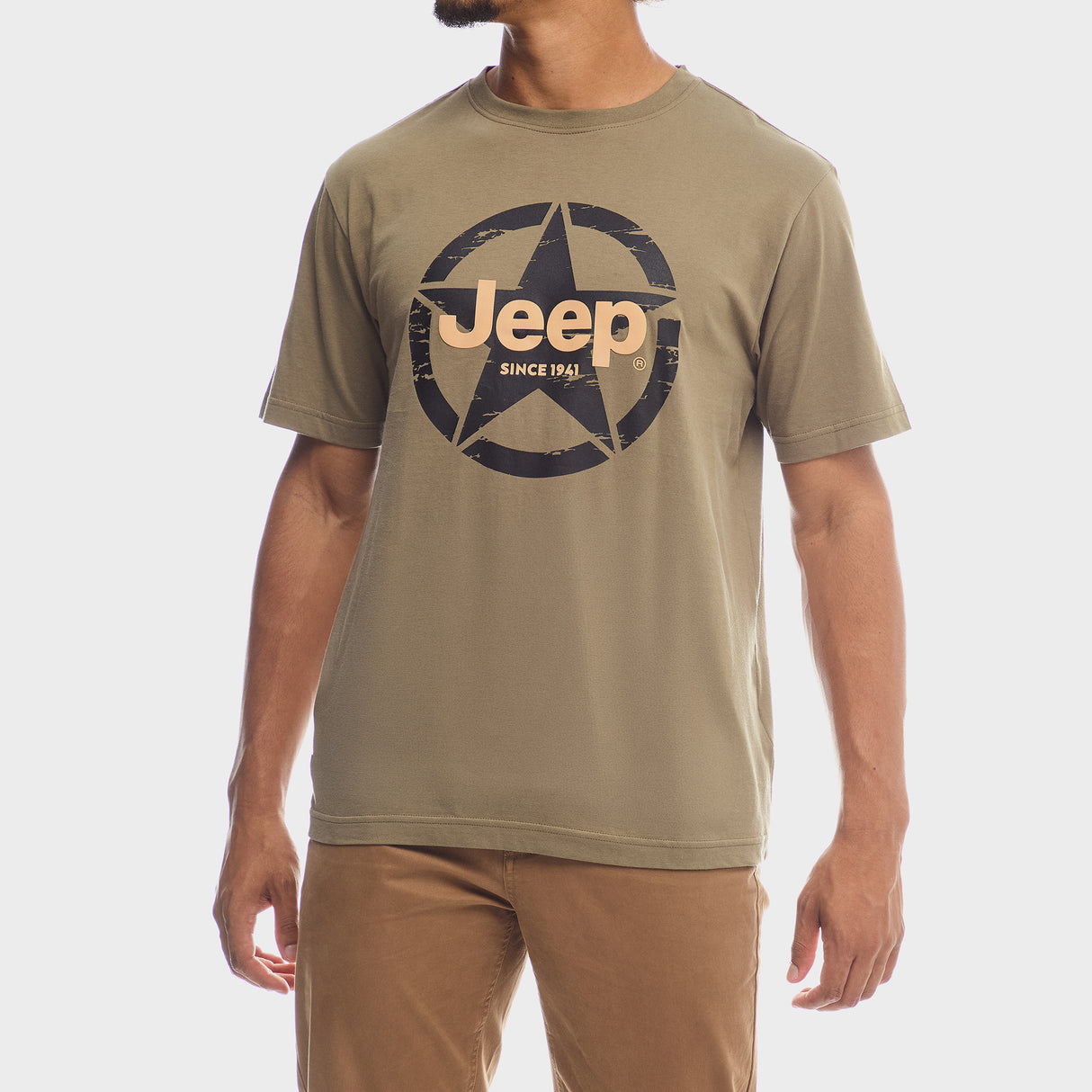 Jeep Fashion Print T-shirt