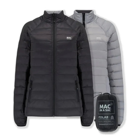 Mac In A Sac Ladies Reversible Packable Polar Down Jacket