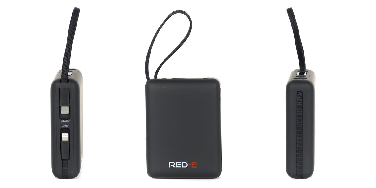 RED-E Power Traveller PD20 35W Type-C Cable Powerbank