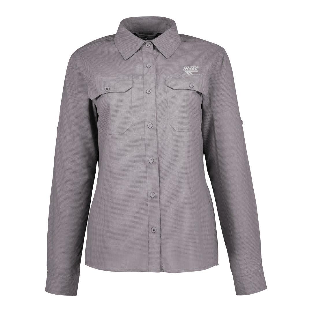 HI-Tec Ladies Long Sleeve Bush Shirt