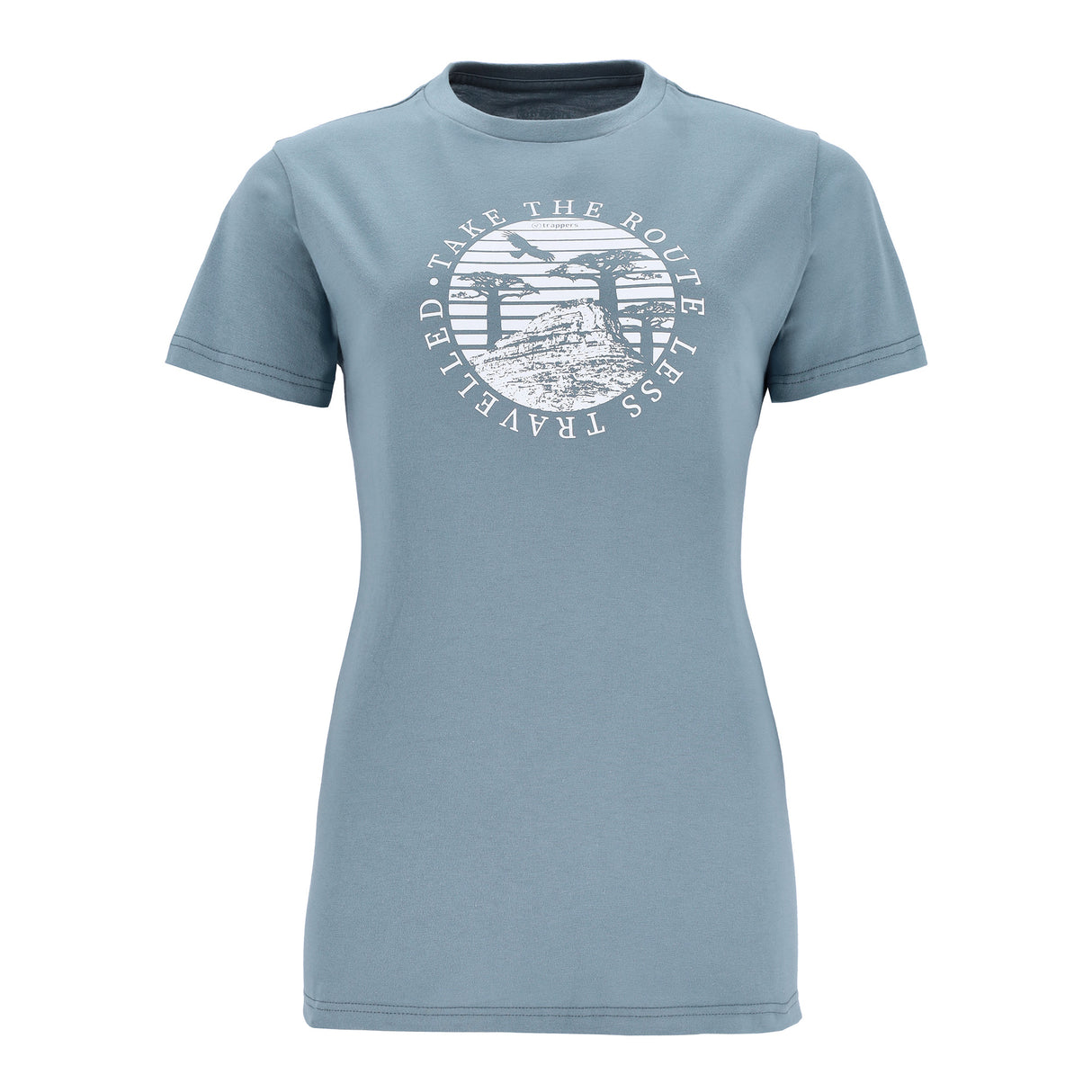 Trappers Ladies Take The Route Less Travelled T-Shirt