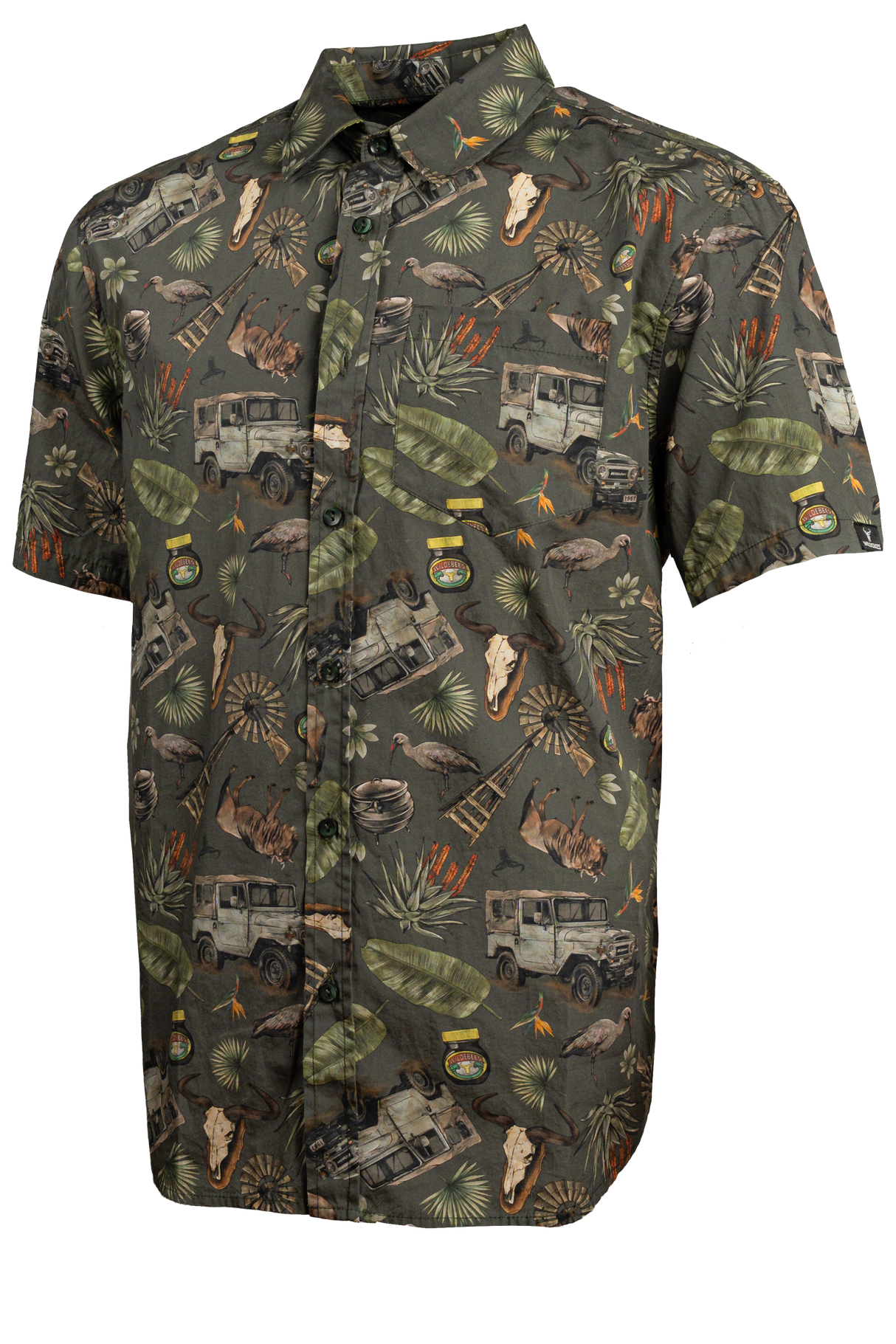 Wildebees Printed Safari Shirt