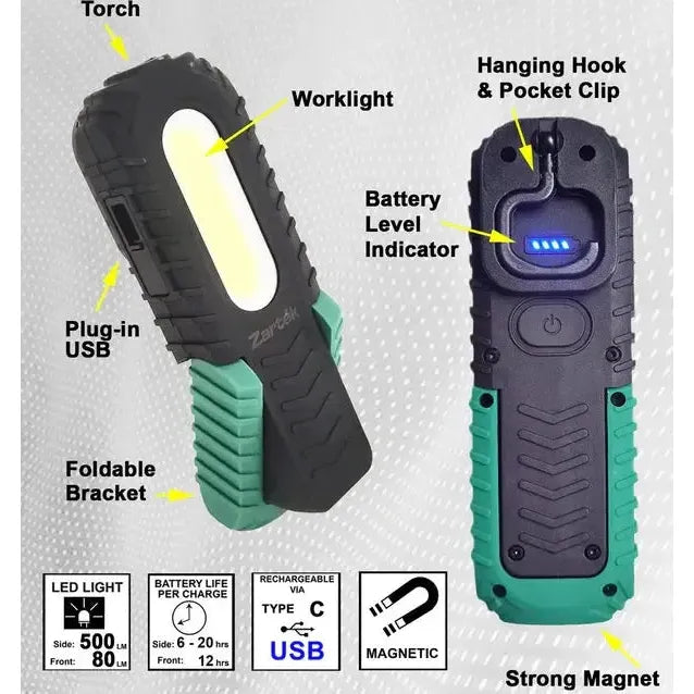 Zartek 500Lm Mini Torch ZA-842