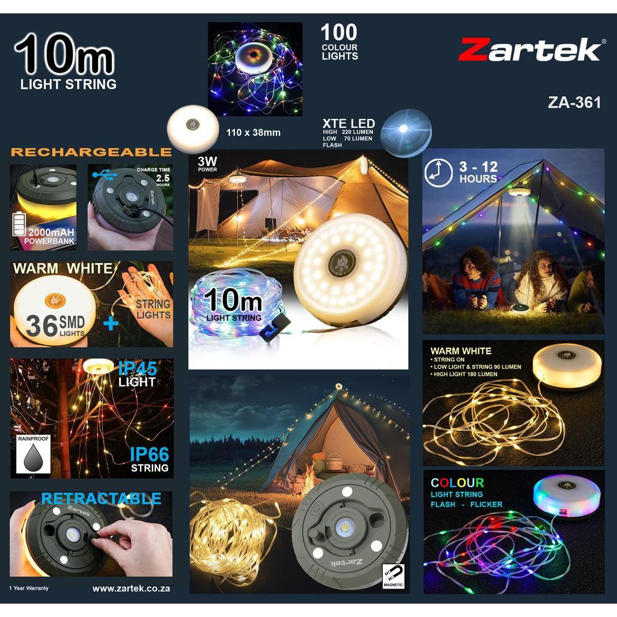 Zartek 10M Colour String ZA-361