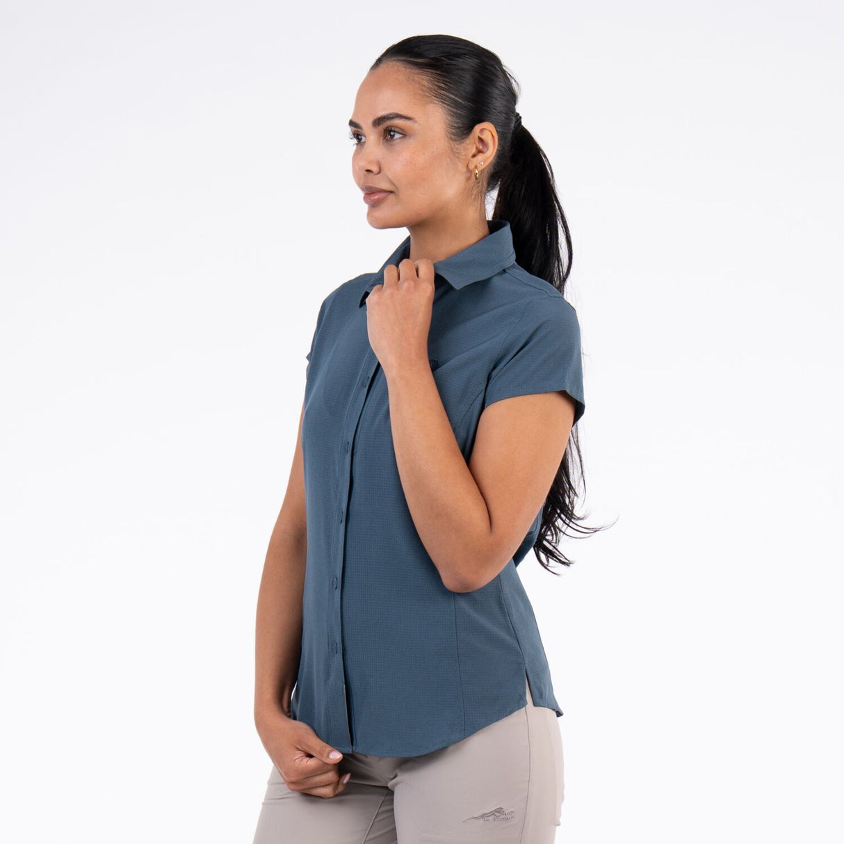 First Ascent Ladies Luxor CoolDry Short Sleeve Shirt