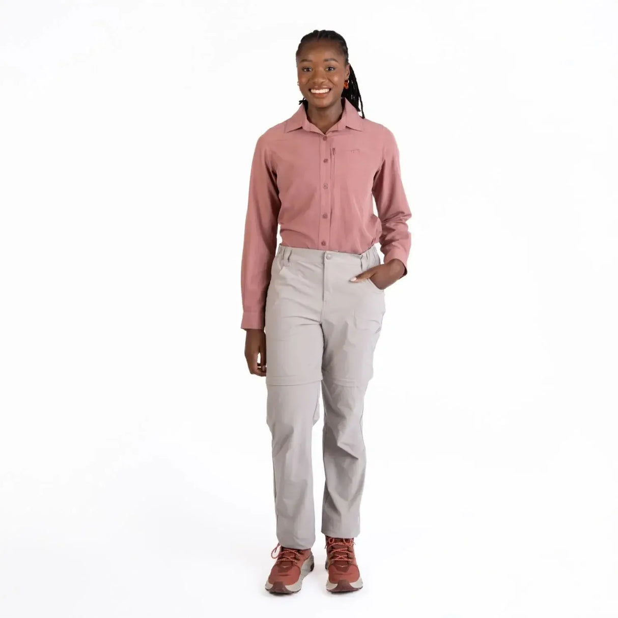 First Ascent Ladies Stretchfit Zip-Off Pants