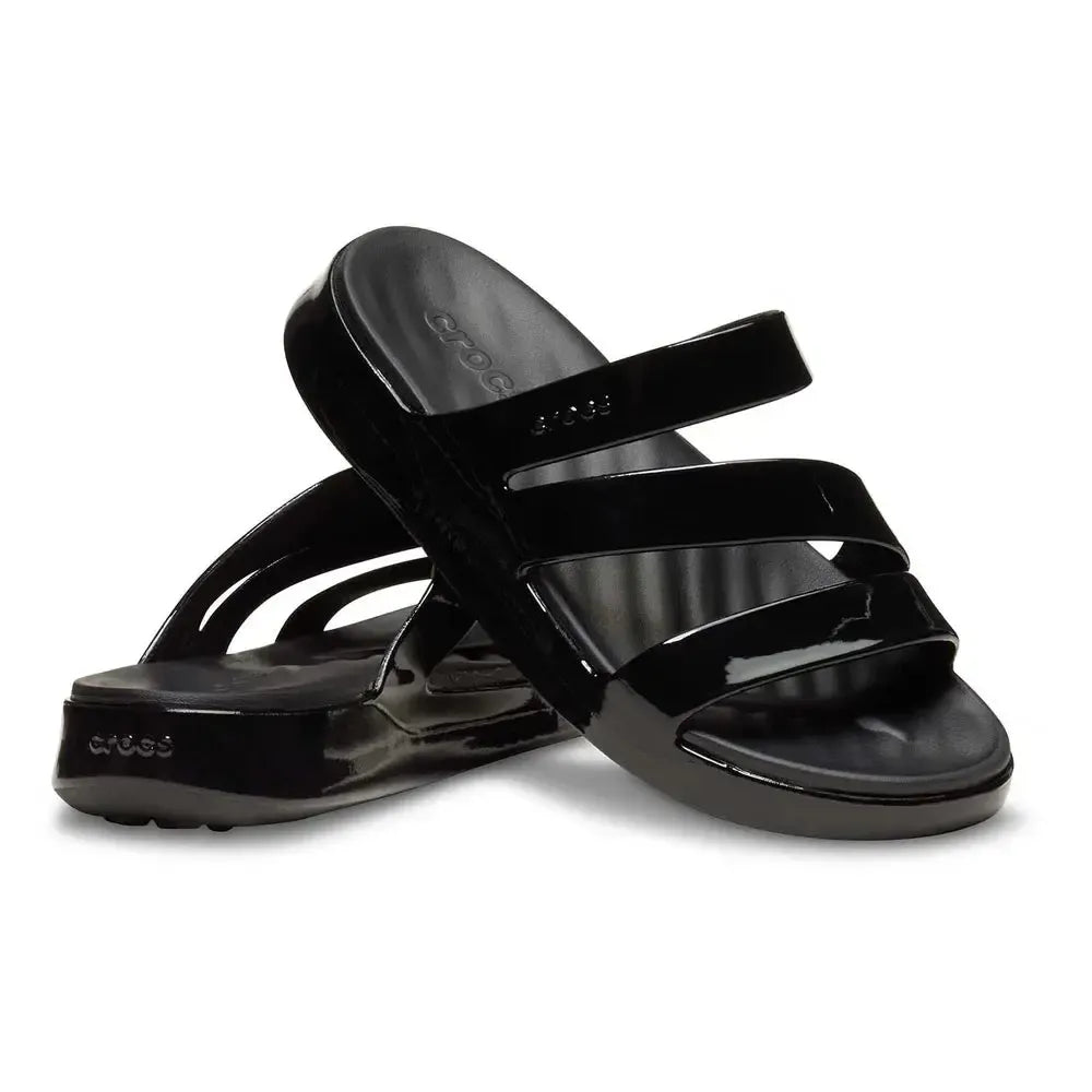 Crocs Ladies Getaway Patent Strappy