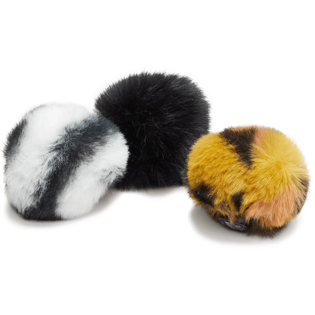 Crocs Animal Puff Ball 3 Pack Jibbitz