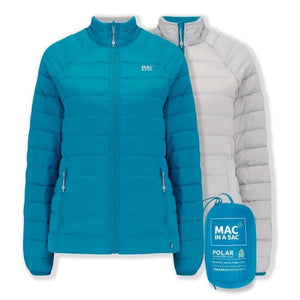 Mac In A Sac Ladies Reversible Packable Polar Down Jacket