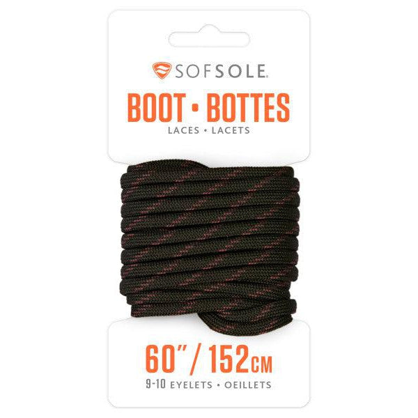 SofSole Waxed Boot Laces 152cm