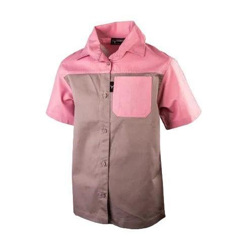 Wildebees Girls 2-Tone Shirt