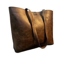 Trappers Leather Tote Bag