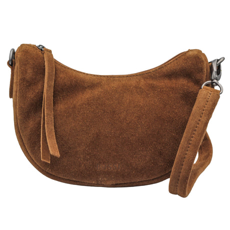 Bossi Ladies Suede Crossbody Bag