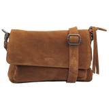 Bossi Ladies Suede Crossbody Bag