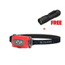 Ledlenser HF4R Core Headlamp + Solidline SL6 Flashlight Combo