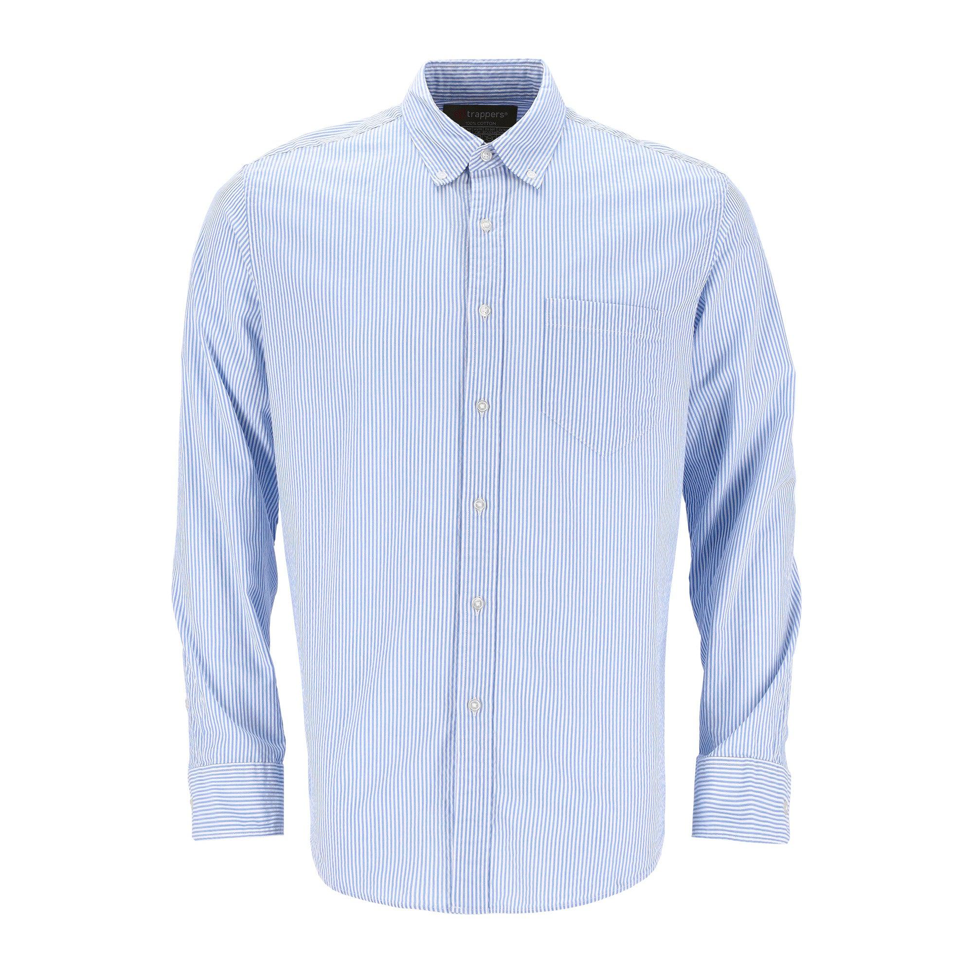 L'Appartement 　STATE SIDE Stripe Shirt Trappers Long Sleeve Single Pocket Stripe Shirt