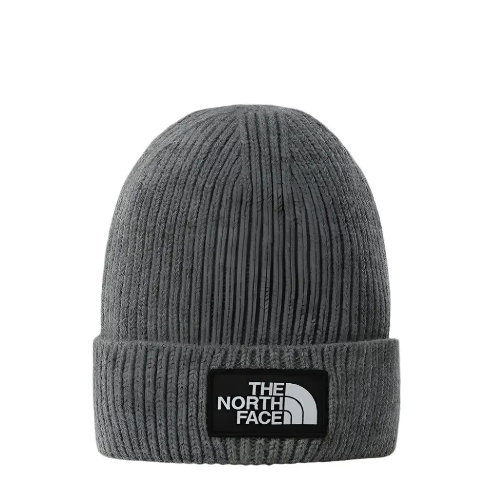 The North Face Logo Box Cuffed Beanie – Trappers