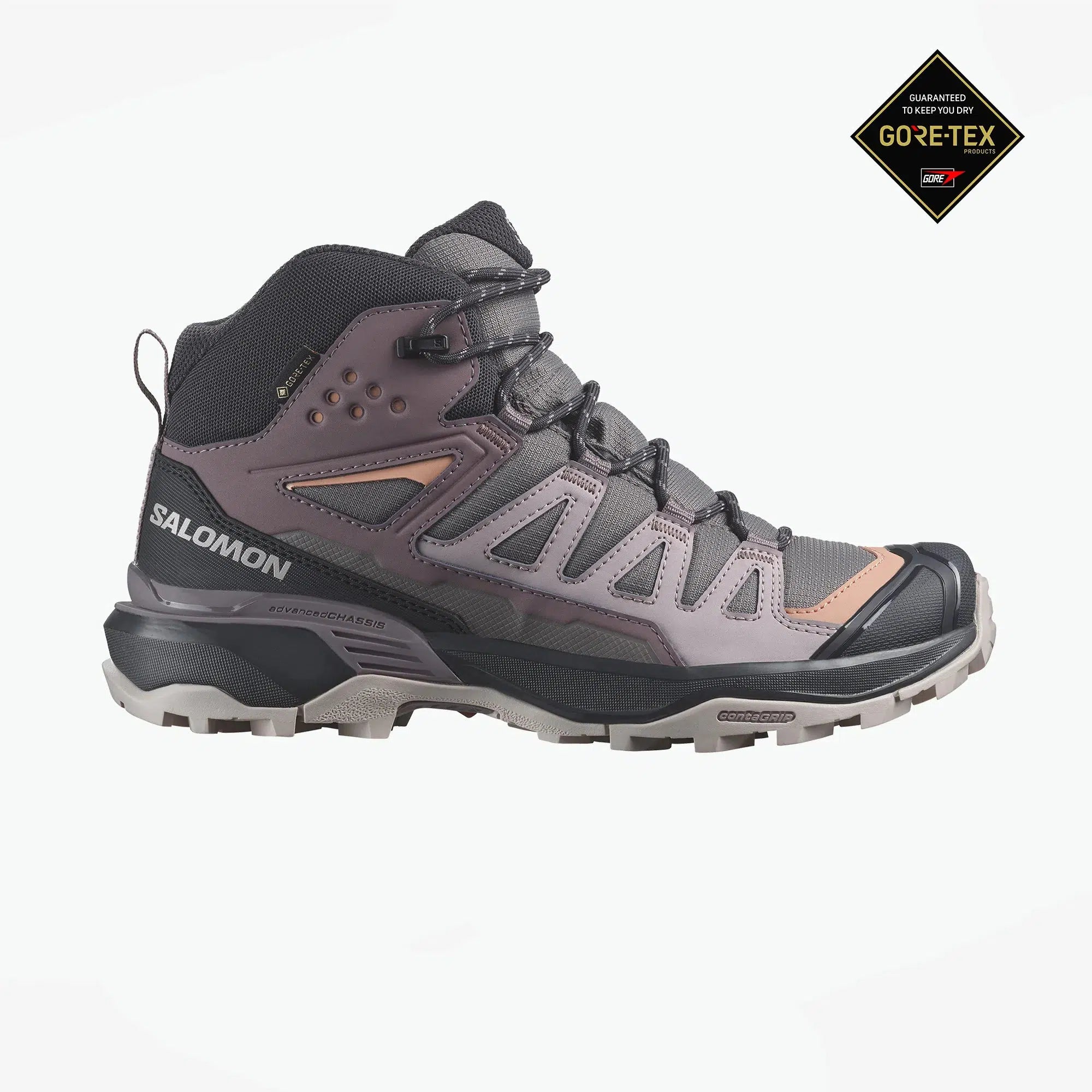 む Salomon Ladies X-Ultra 360 Mid GTX – Trappers